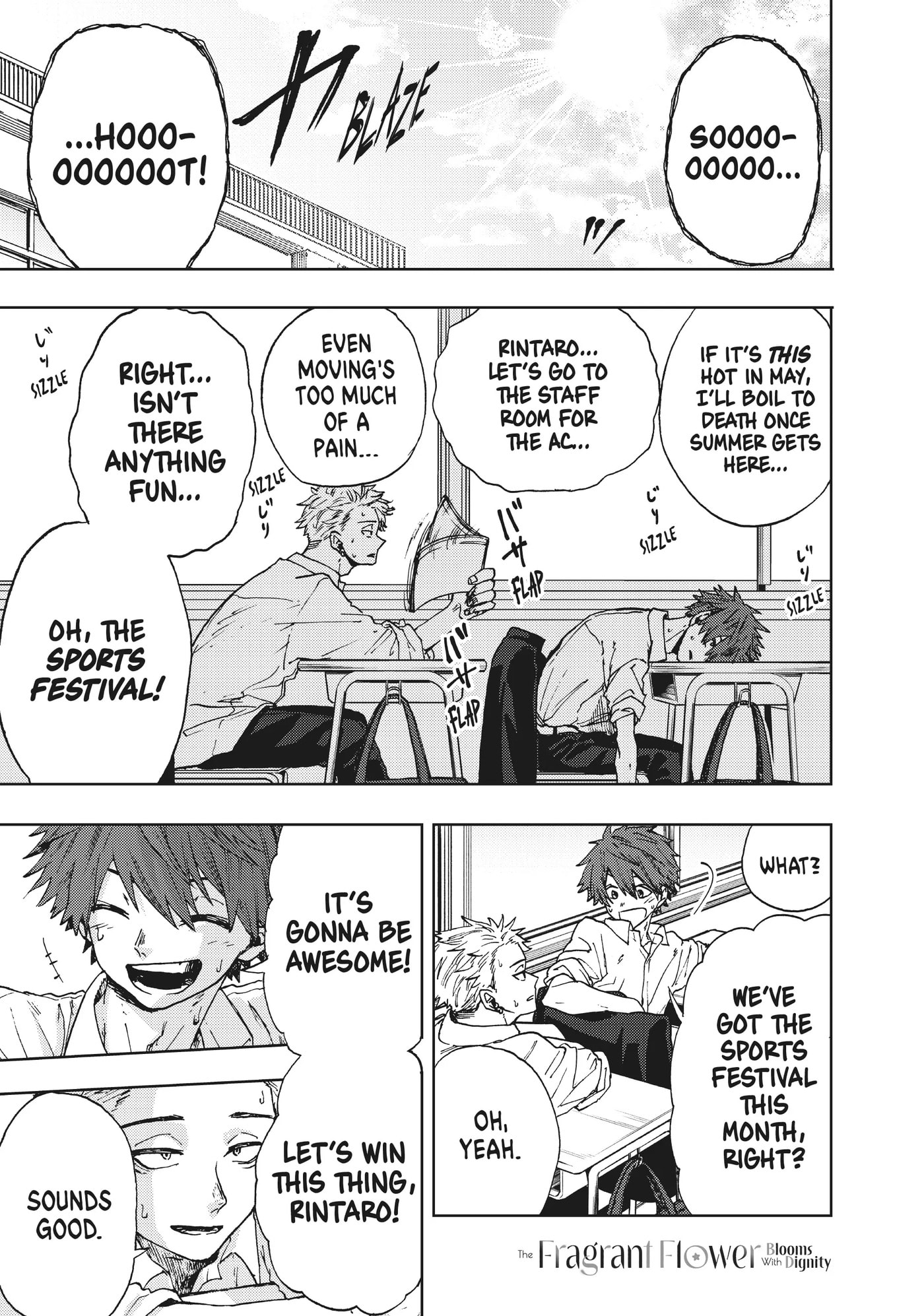 Read The Fragrant Flower Blooms with Dignity EN Manga Online