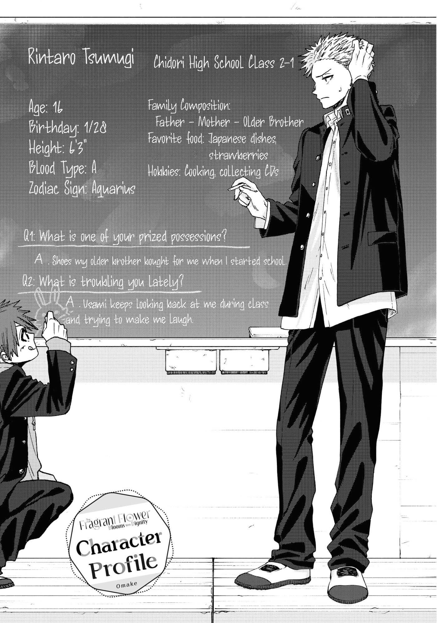 Read The Fragrant Flower Blooms with Dignity EN Manga Online