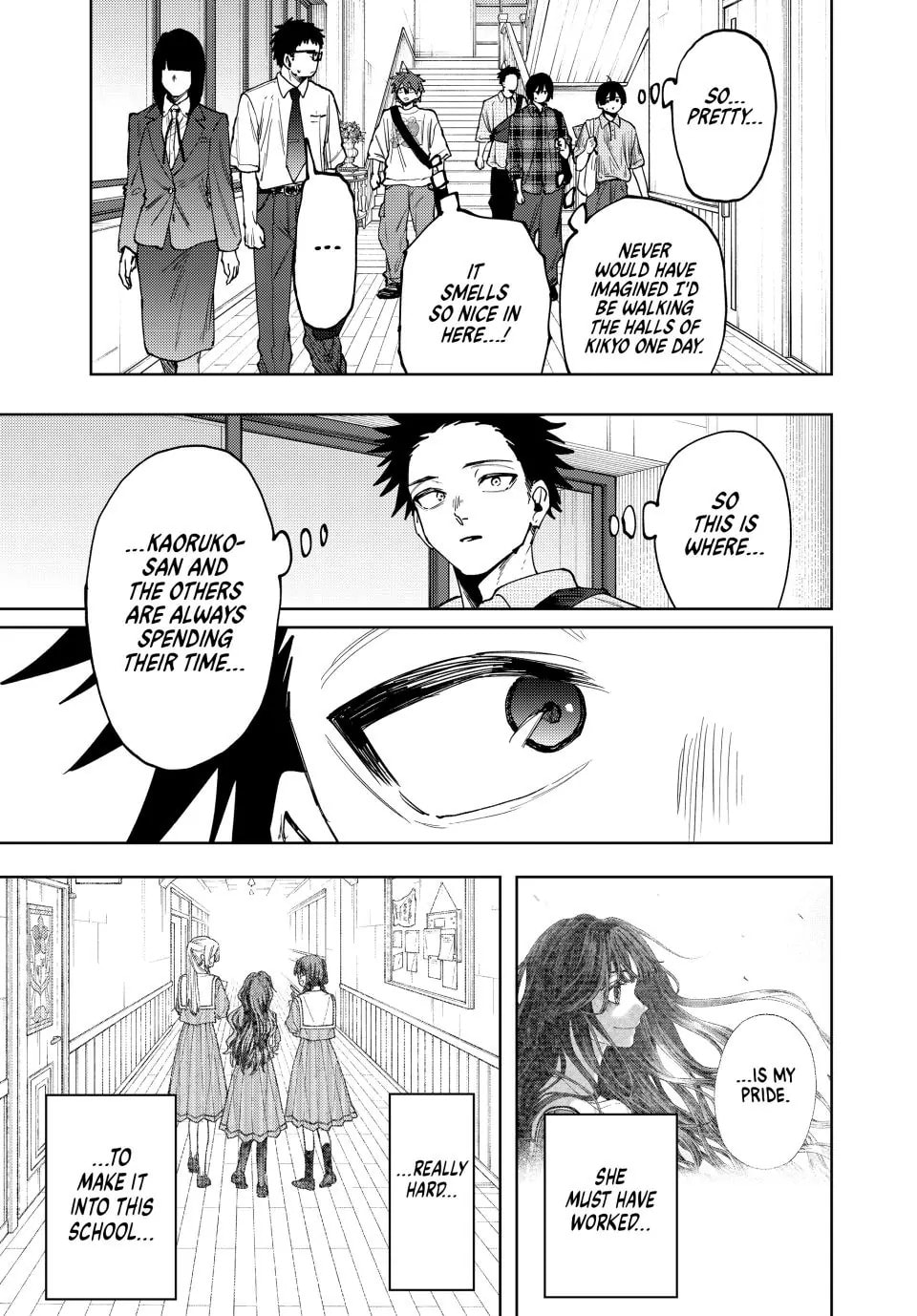 Read The Fragrant Flower Blooms with Dignity EN Manga Online