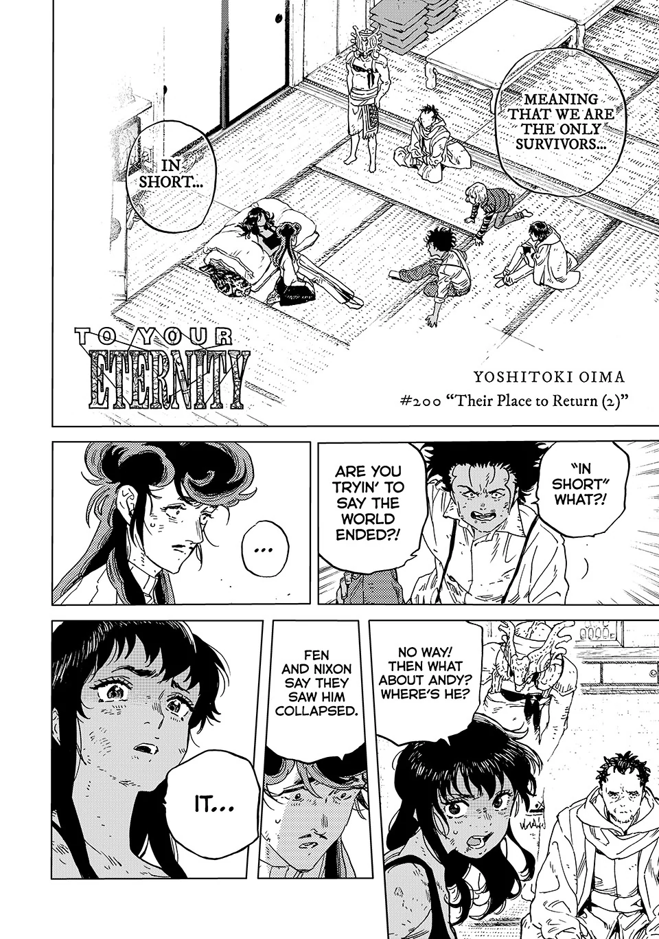Read To Your Eternity  EN Manga Online