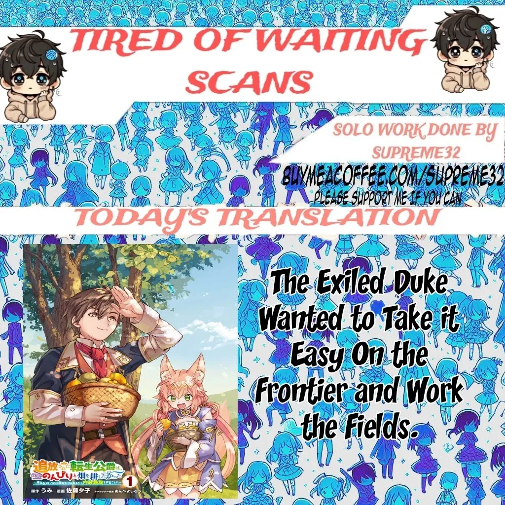 Read Tsuihou Sareta Tensei Koushaku wa, Henkyou de Nonbiri to Hatake o Tagaya Shita Katta EN Manga Online