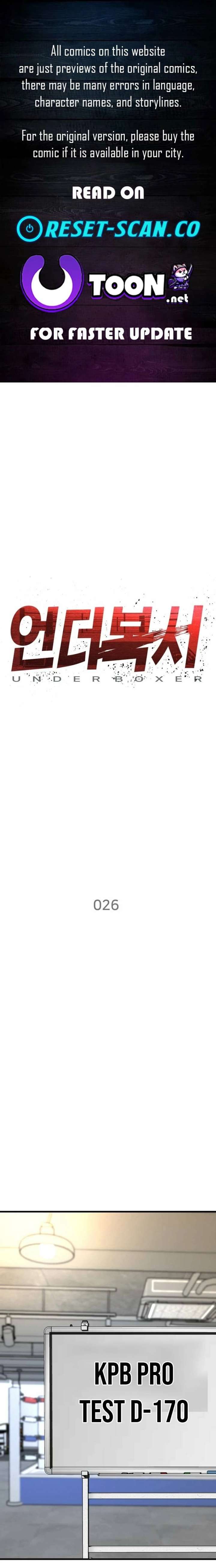 Read Underboxer EN Manga Online
