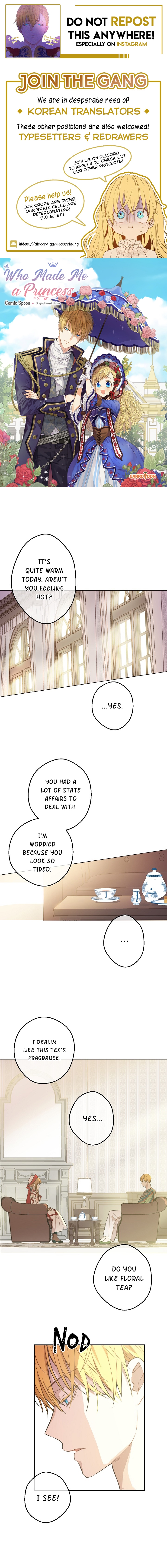 Read Who Made Me A Princess EN Manga Online