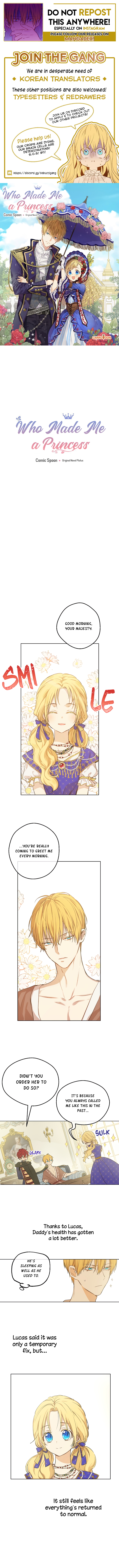 Read Who Made Me A Princess EN Manga Online
