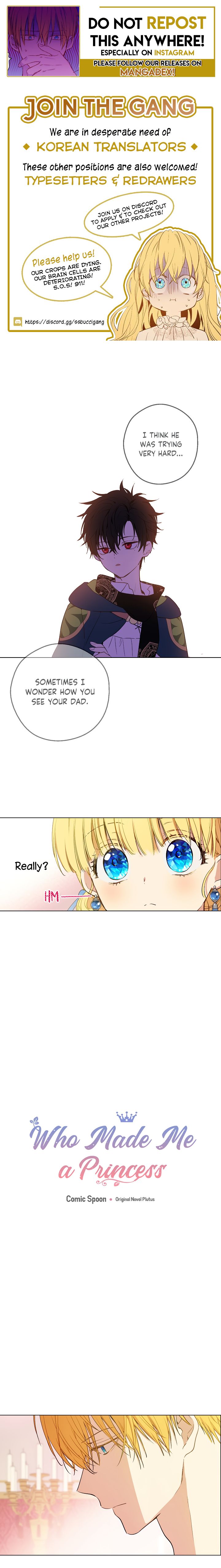 Read Who Made Me A Princess EN Manga Online