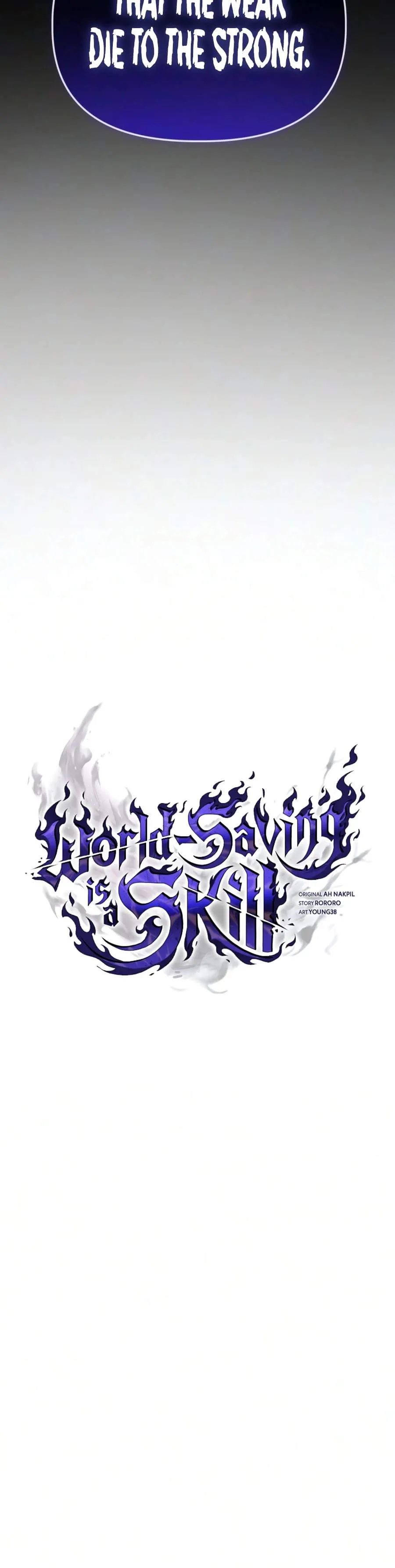 Read World-Saving is a Skill EN Manga Online