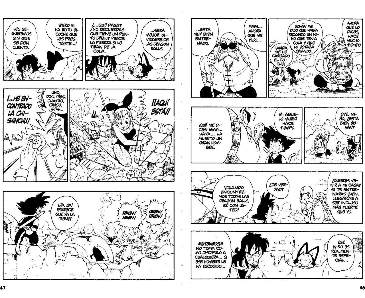 Read Dragon Ball ES Manga Online