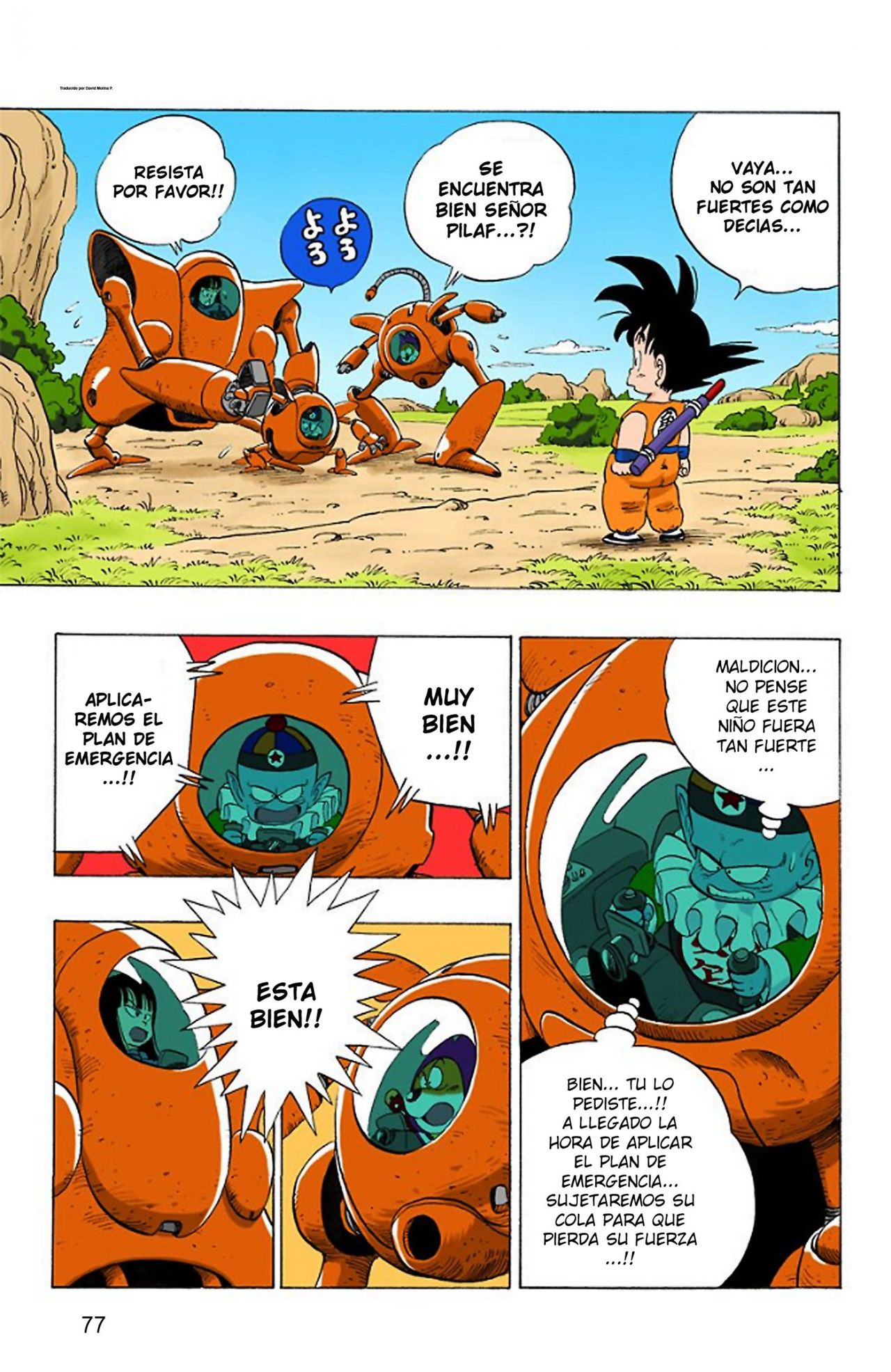 Read Dragon Ball Full Color ES Manga Online