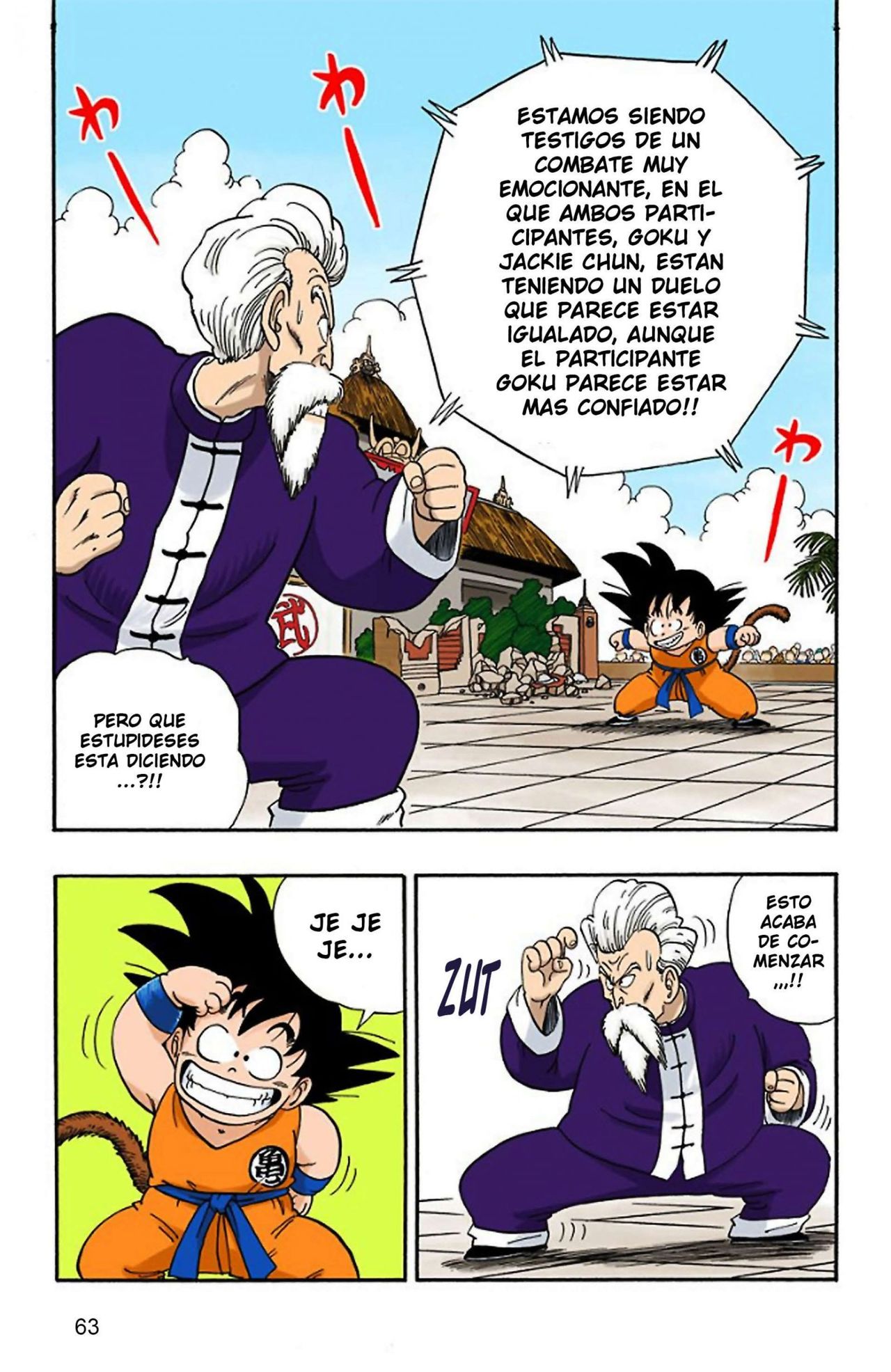 Read Dragon Ball Full Color ES Manga Online