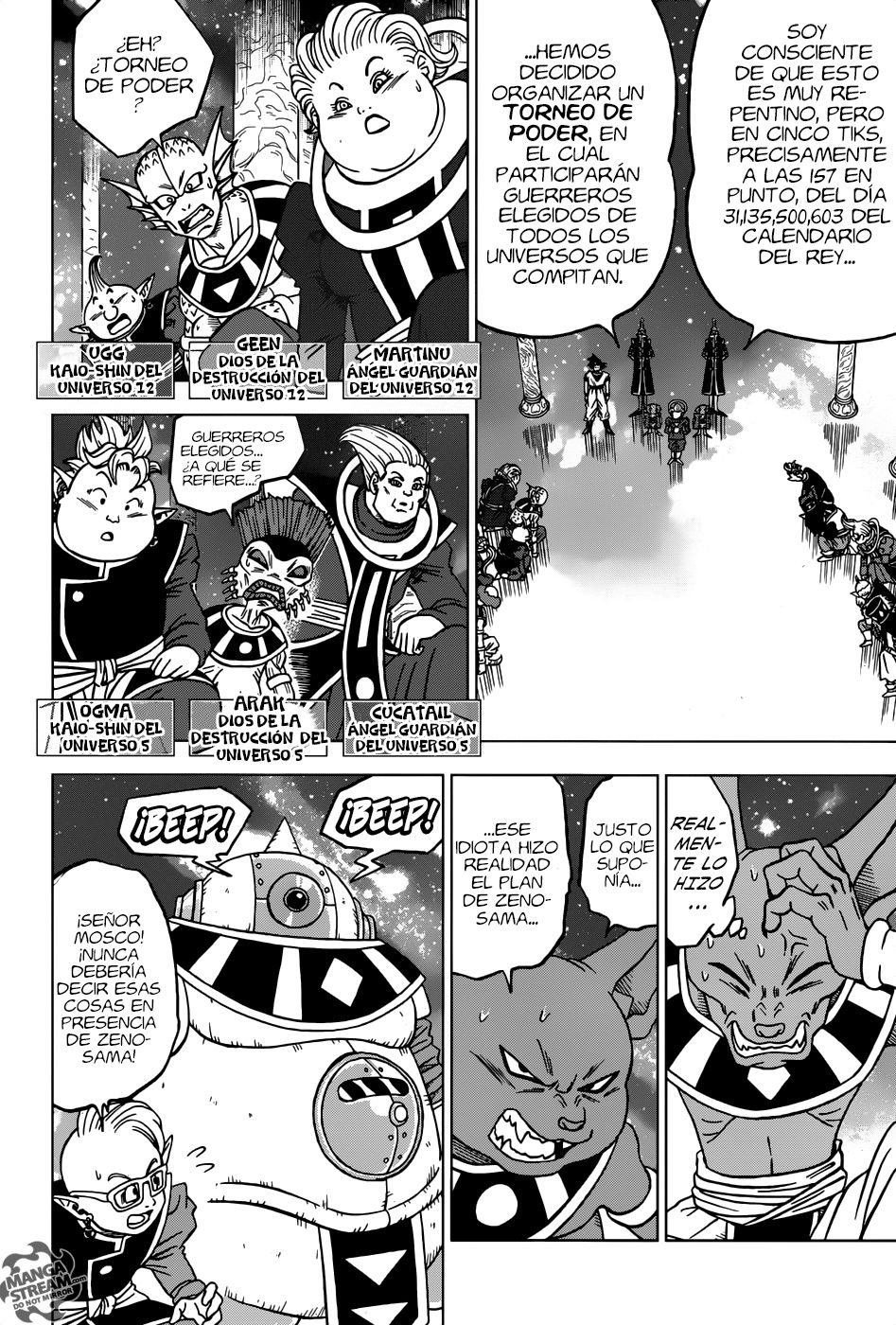 Read Dragon Ball Super ES Manga Online
