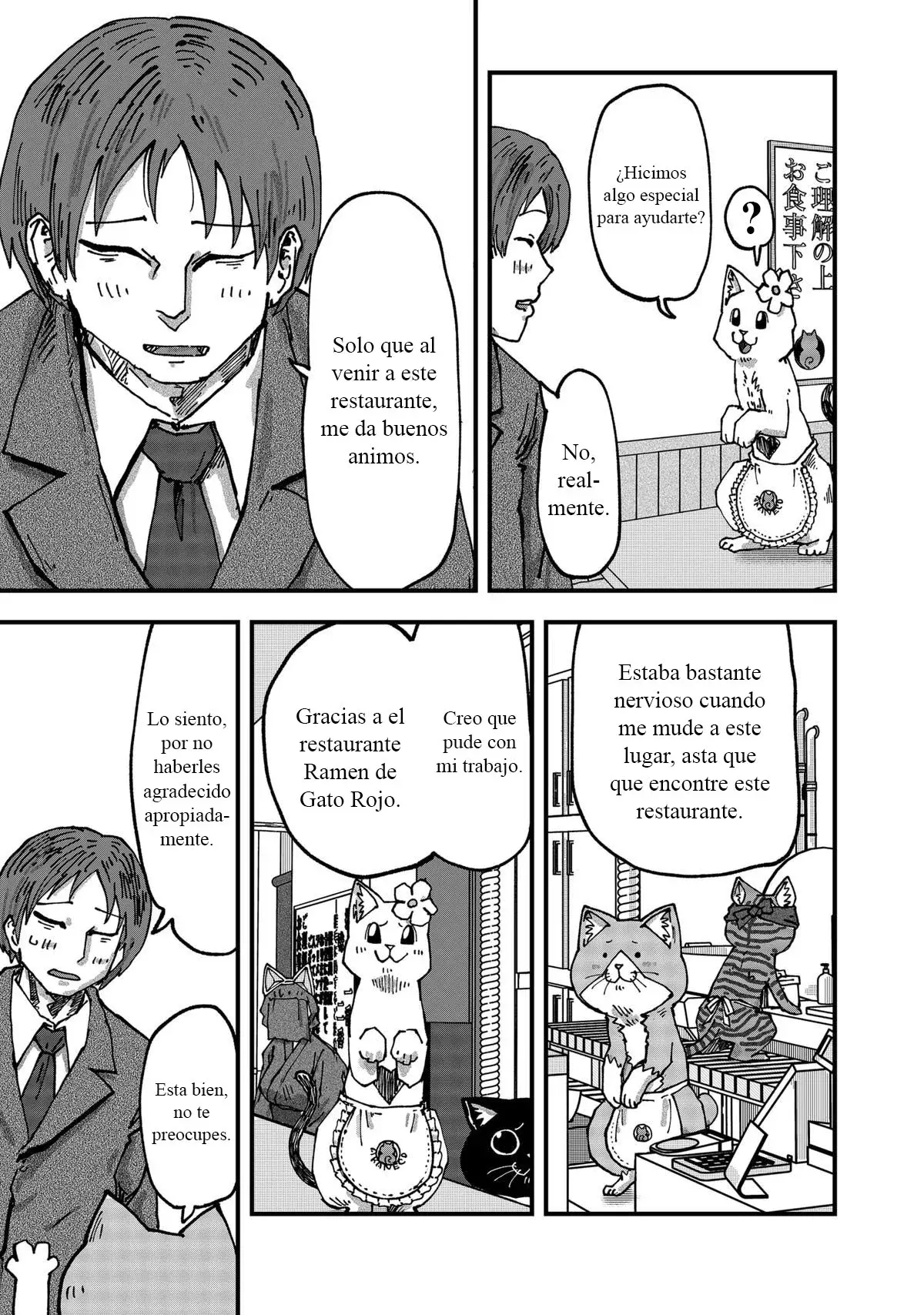 Read Ramen de Gato Rojo ES Manga Online