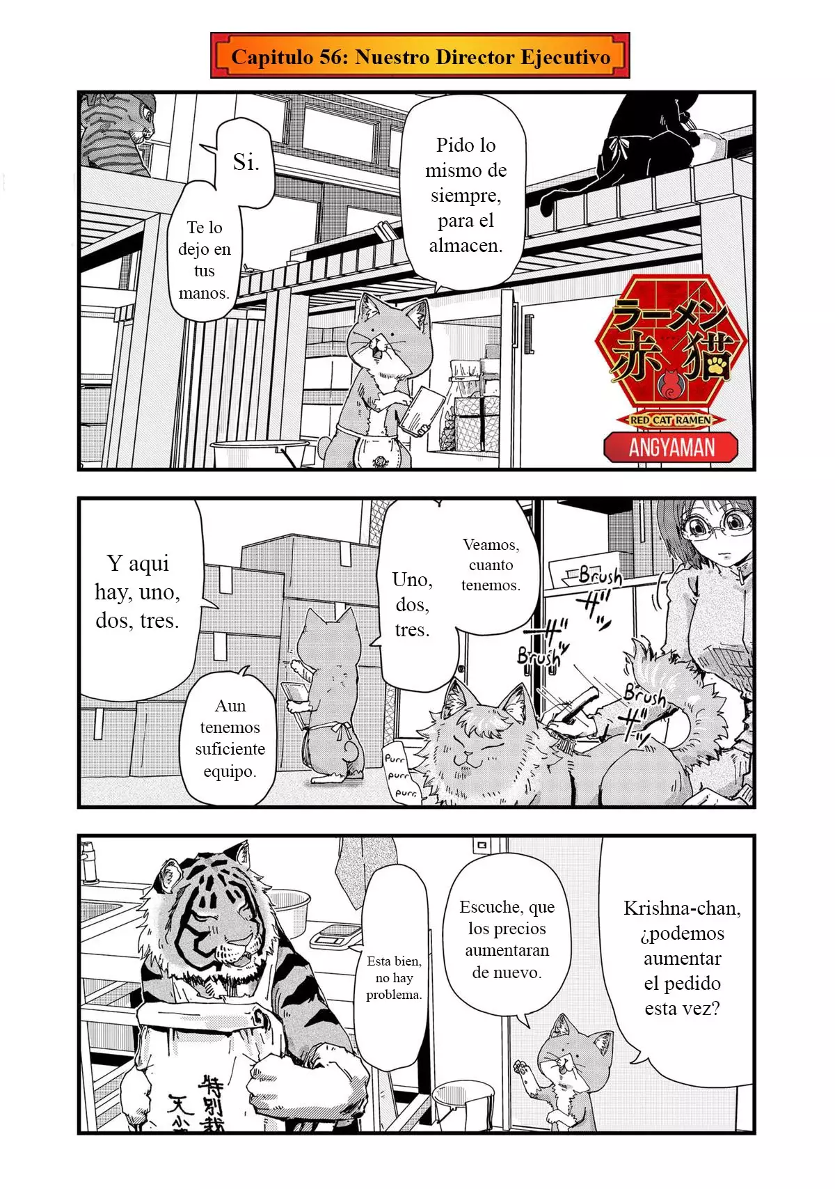 Read Ramen de Gato Rojo ES Manga Online