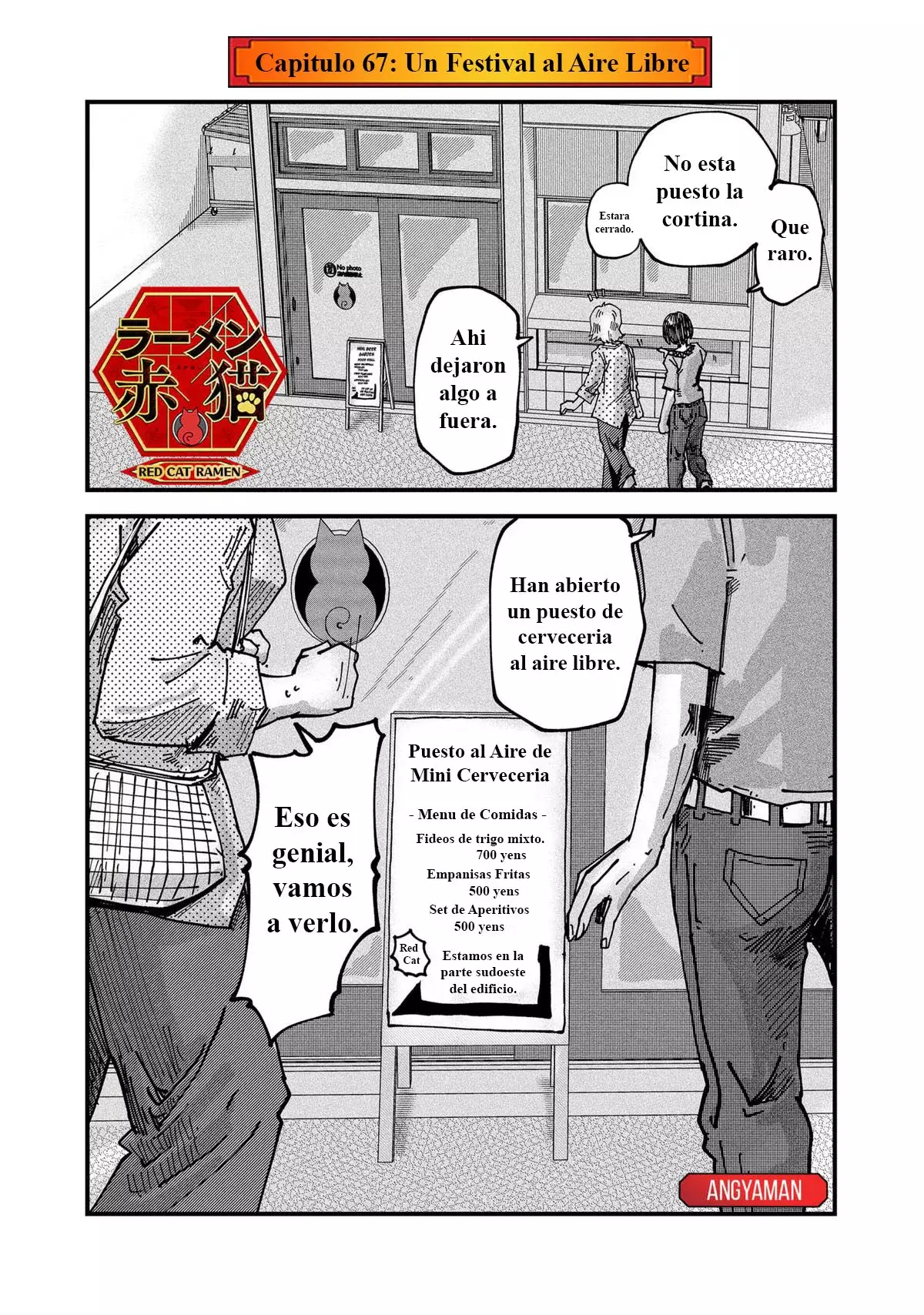 Read Ramen de Gato Rojo ES Manga Online