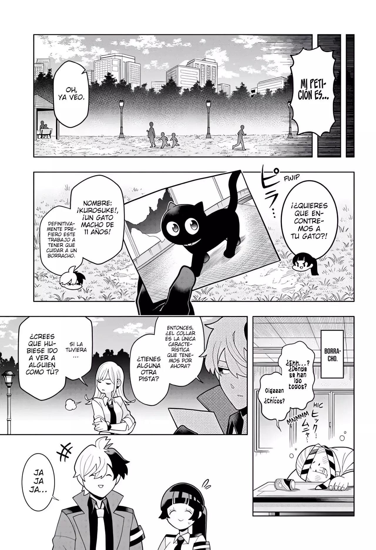 Read Super Psychic Policeman Chojo ES Manga Online