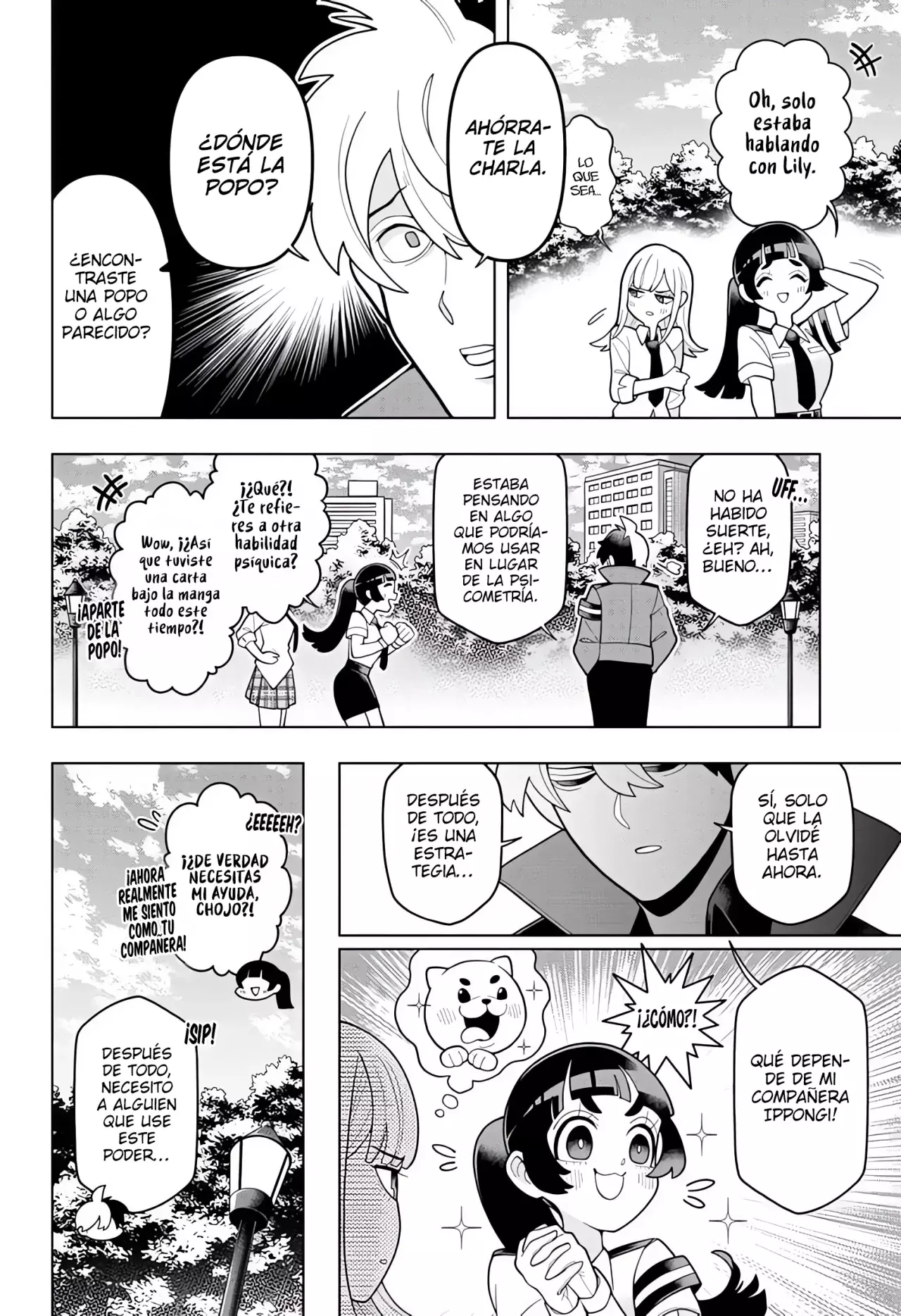 Read Super Psychic Policeman Chojo ES Manga Online