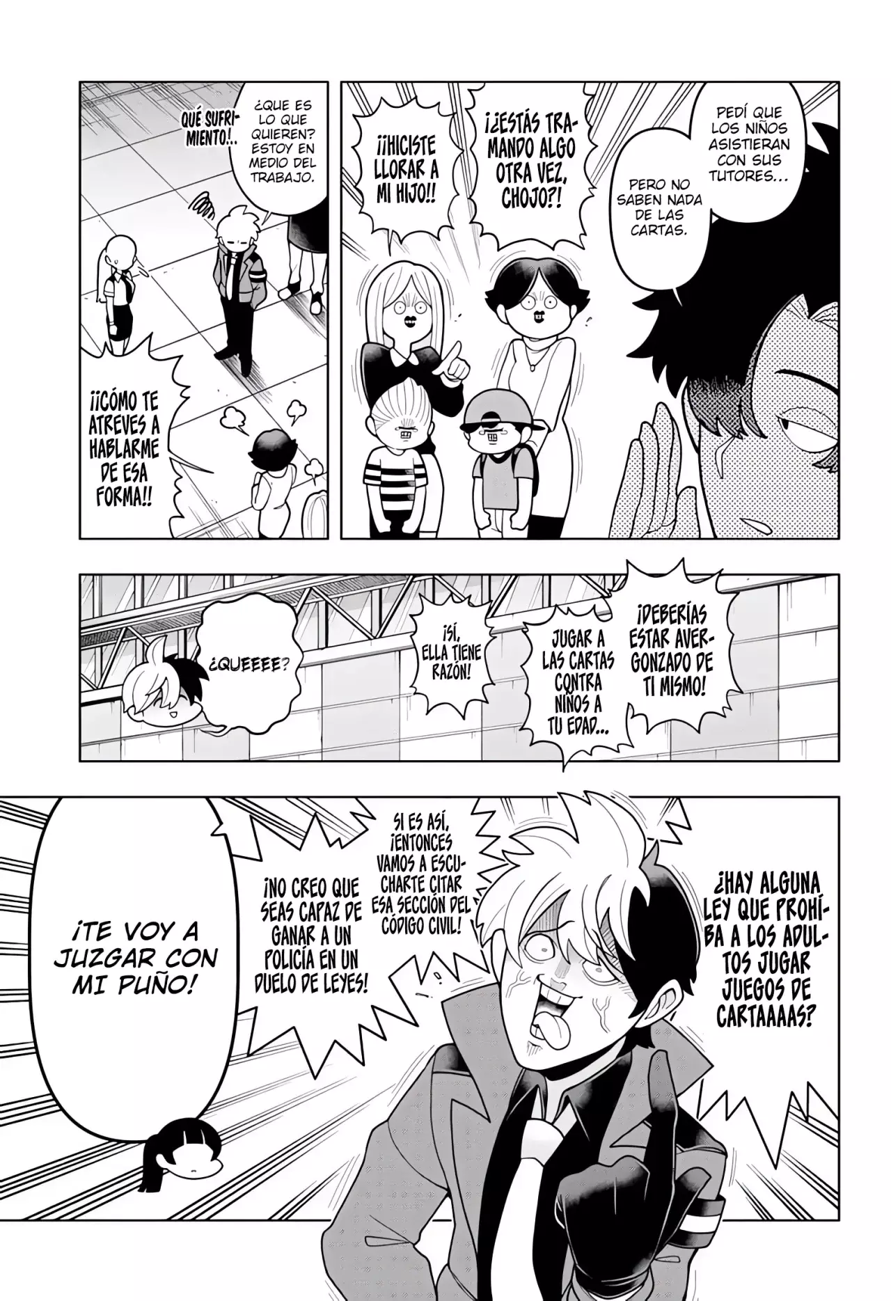 Read Super Psychic Policeman Chojo ES Manga Online