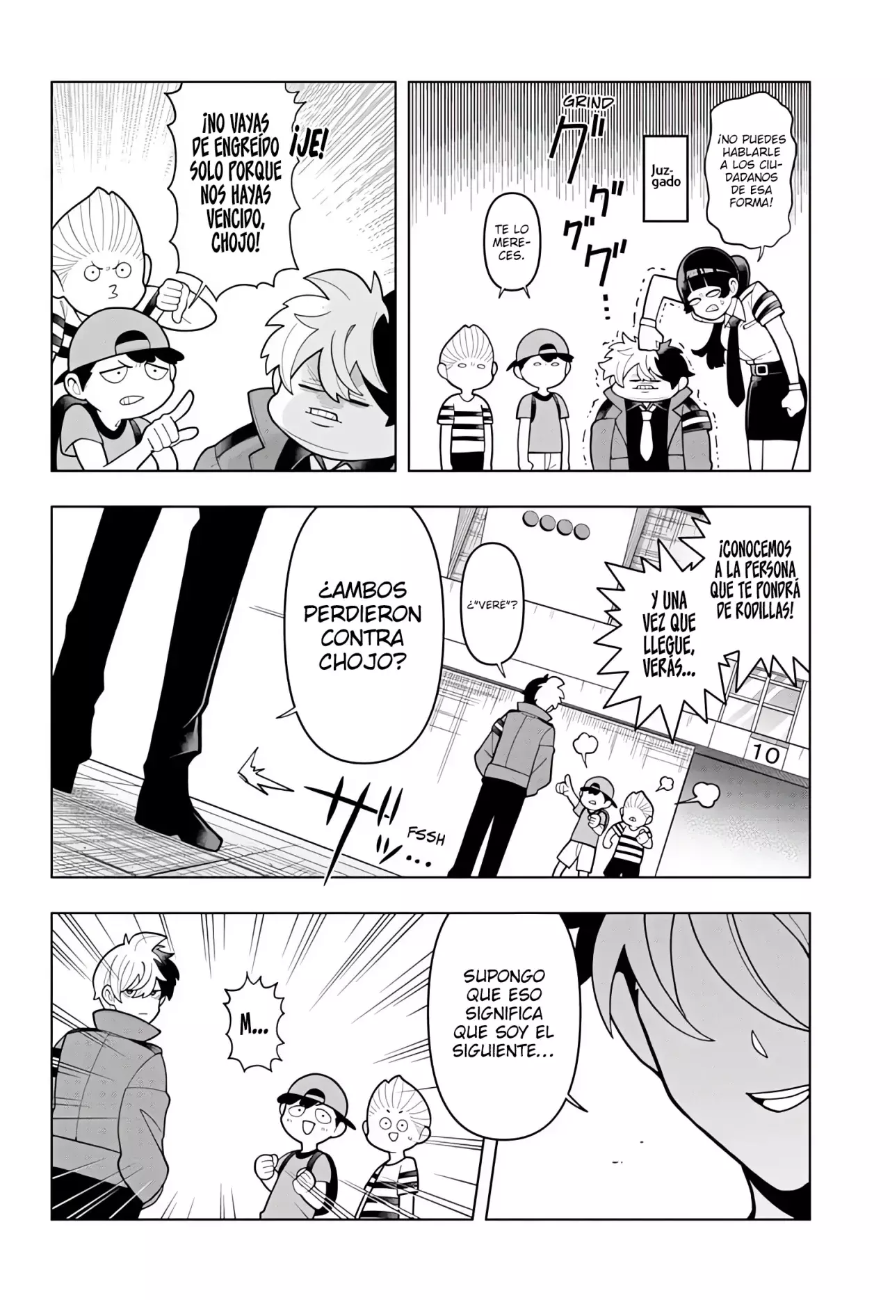 Read Super Psychic Policeman Chojo ES Manga Online