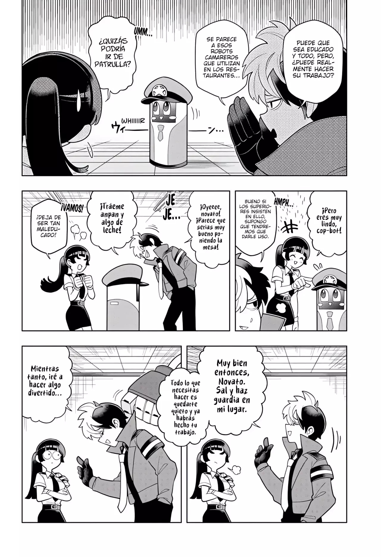 Read Super Psychic Policeman Chojo ES Manga Online