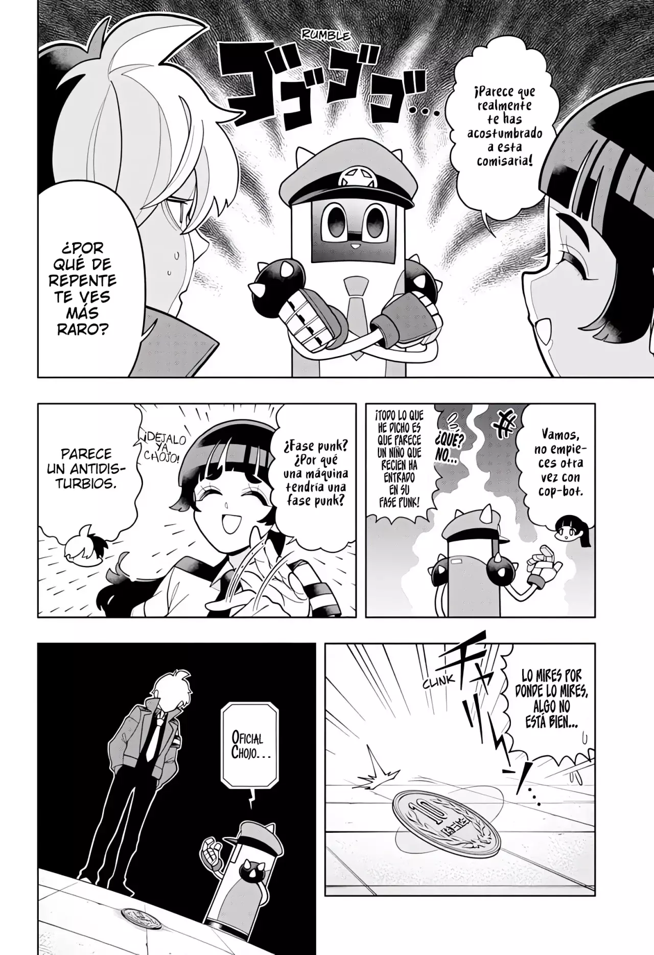 Read Super Psychic Policeman Chojo ES Manga Online