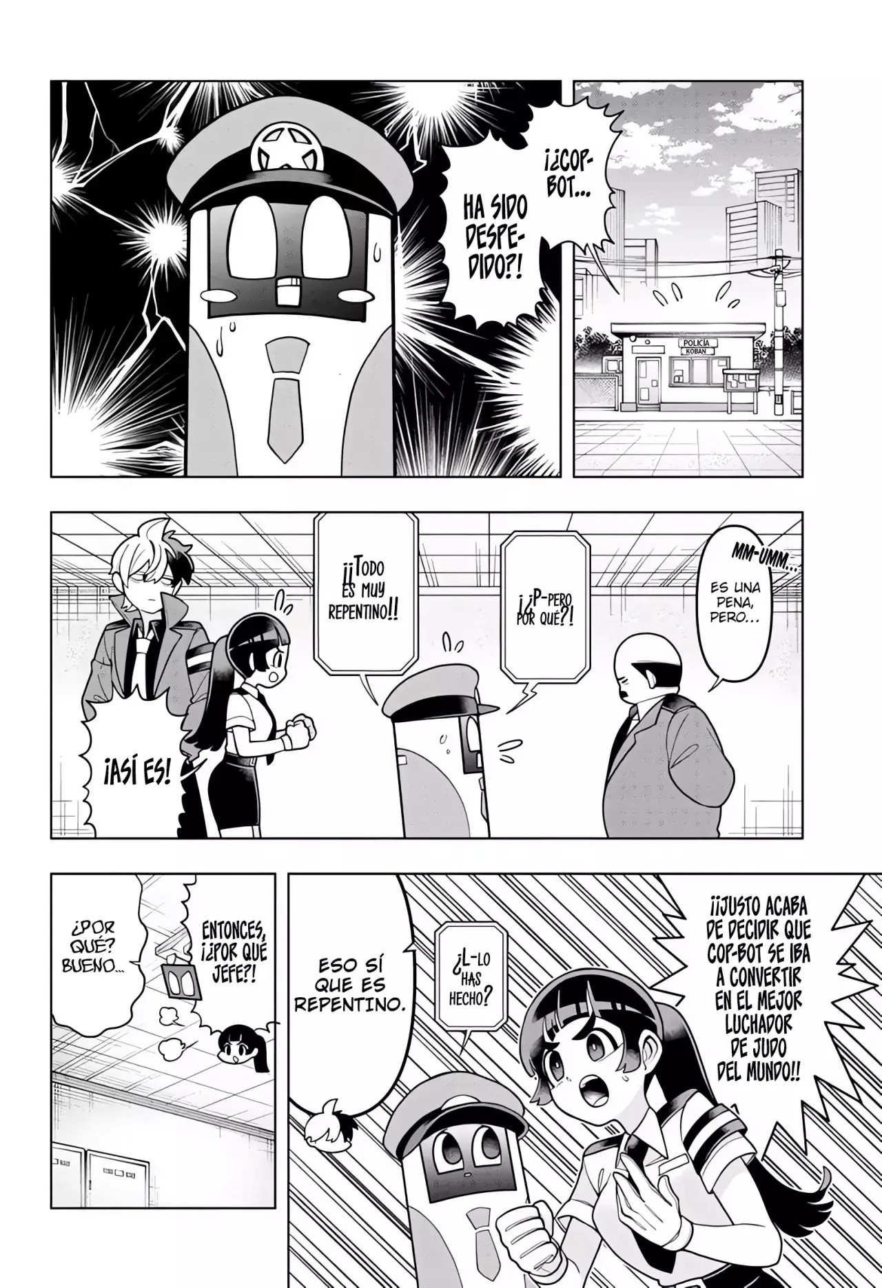 Read Super Psychic Policeman Chojo ES Manga Online
