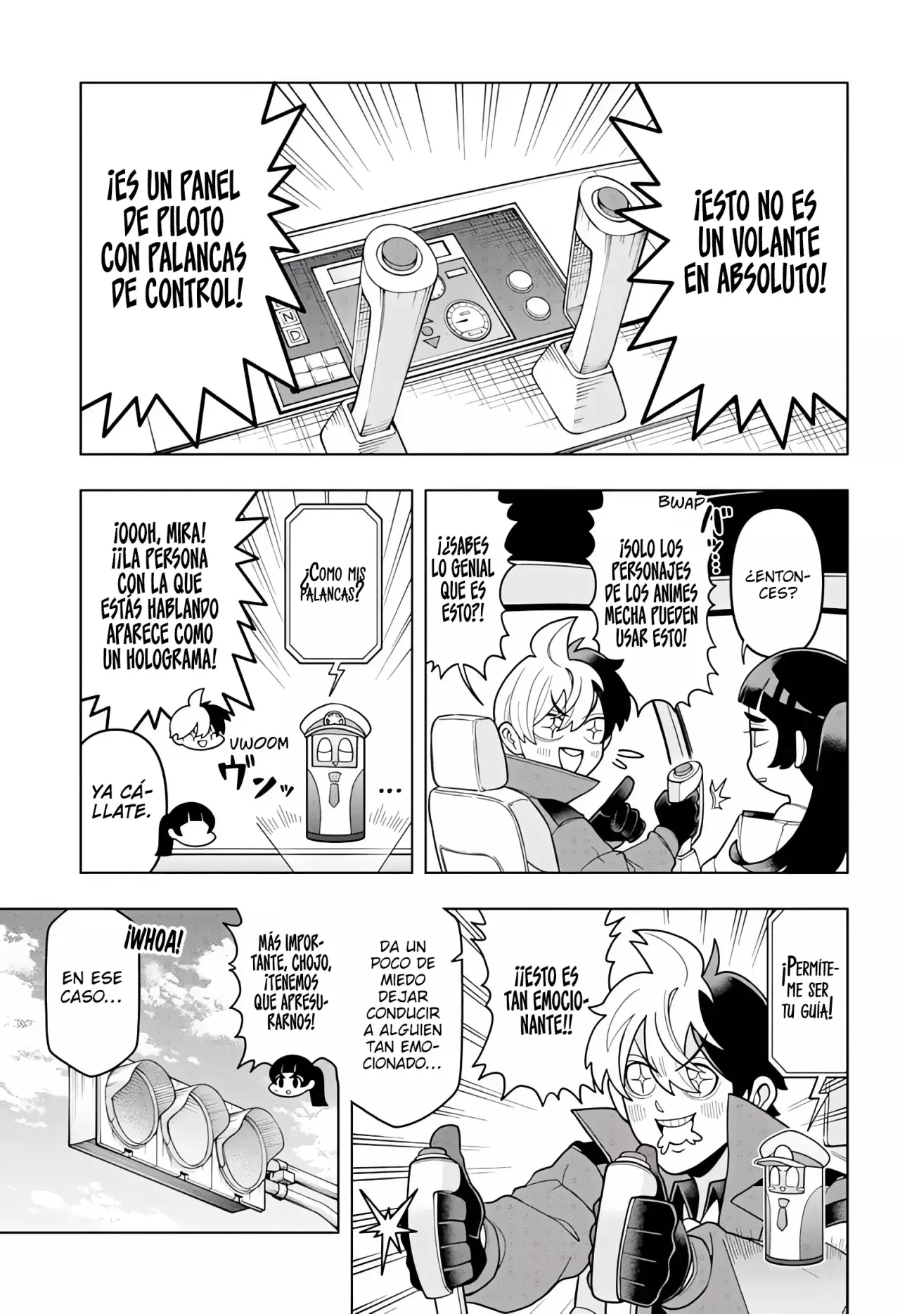 Read Super Psychic Policeman Chojo ES Manga Online