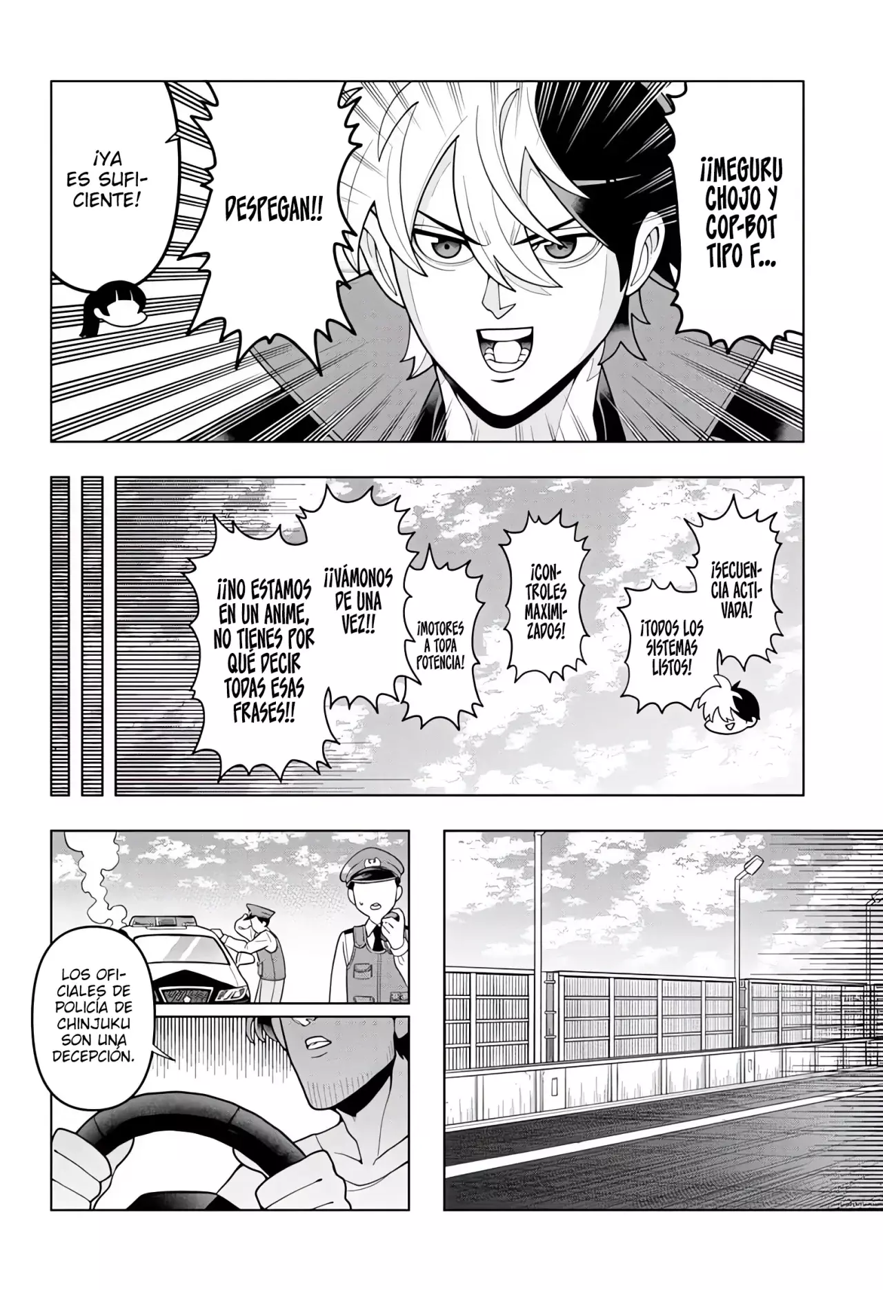 Read Super Psychic Policeman Chojo ES Manga Online