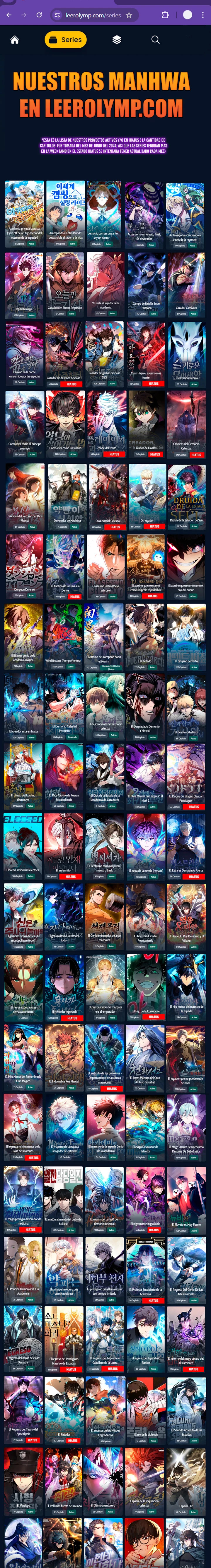 Read The World After The End ES Manga Online
