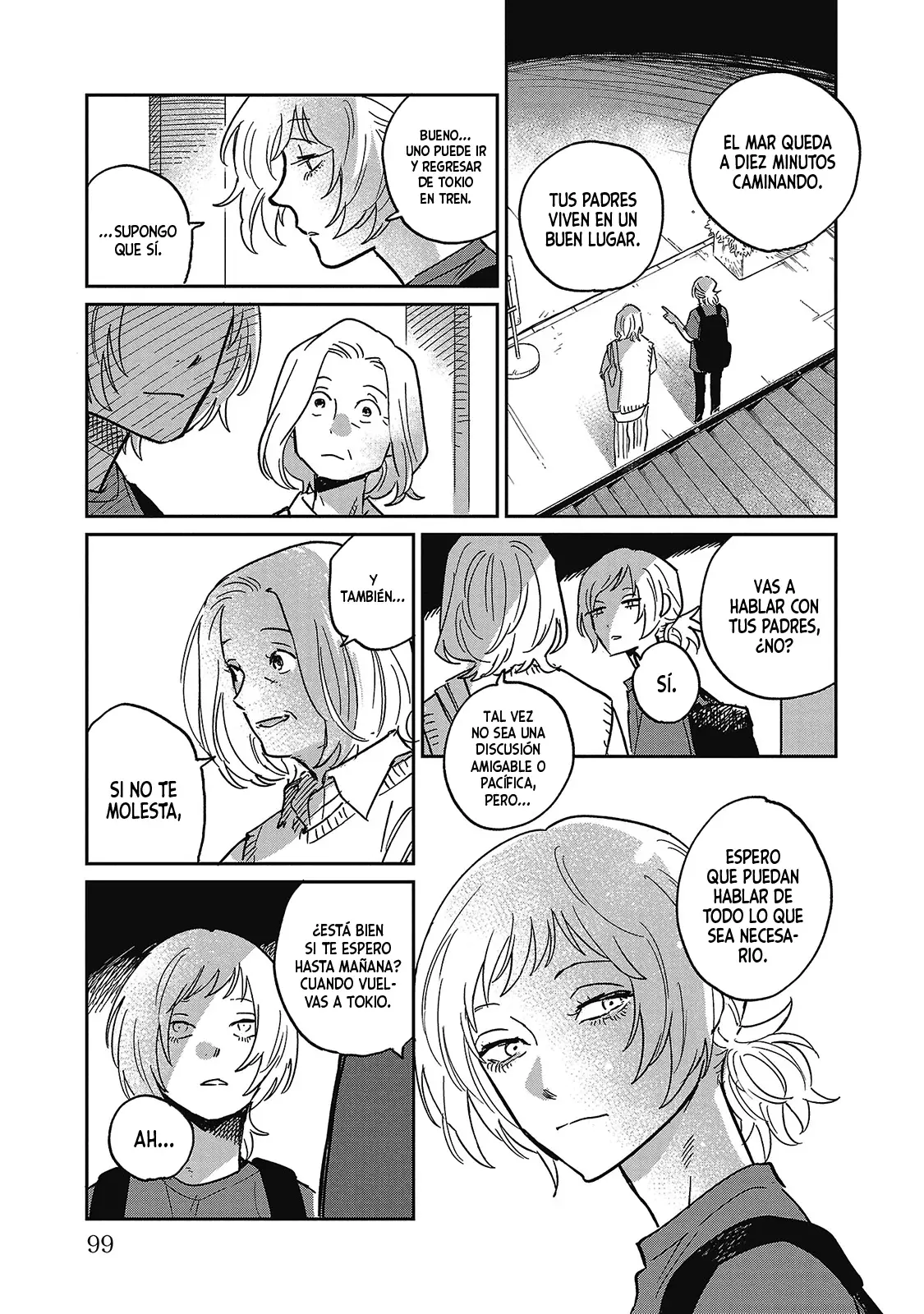 Read Umi ga Hashiru End Roll ES Manga Online