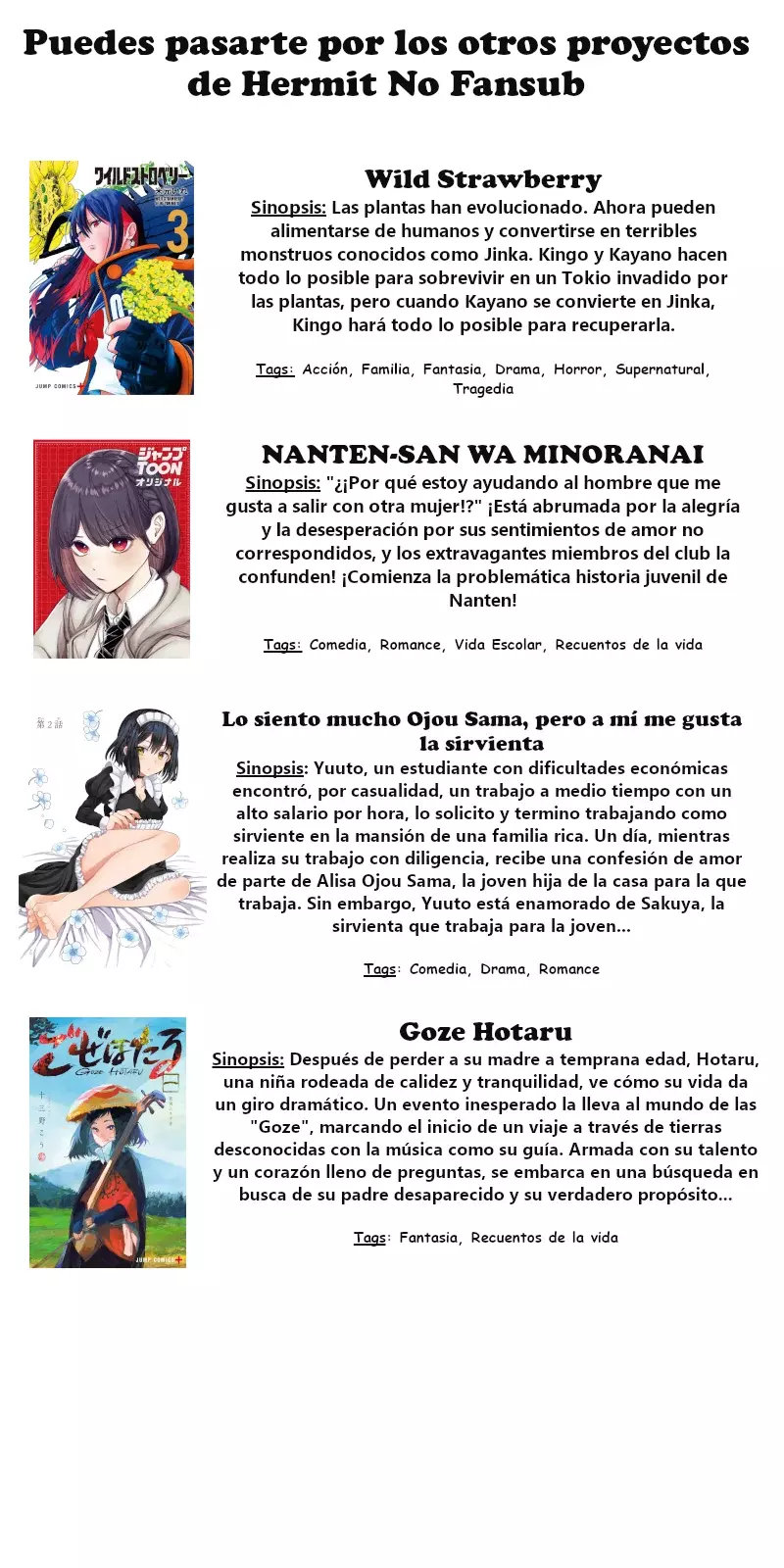 Read Wild Strawberry ES Manga Online