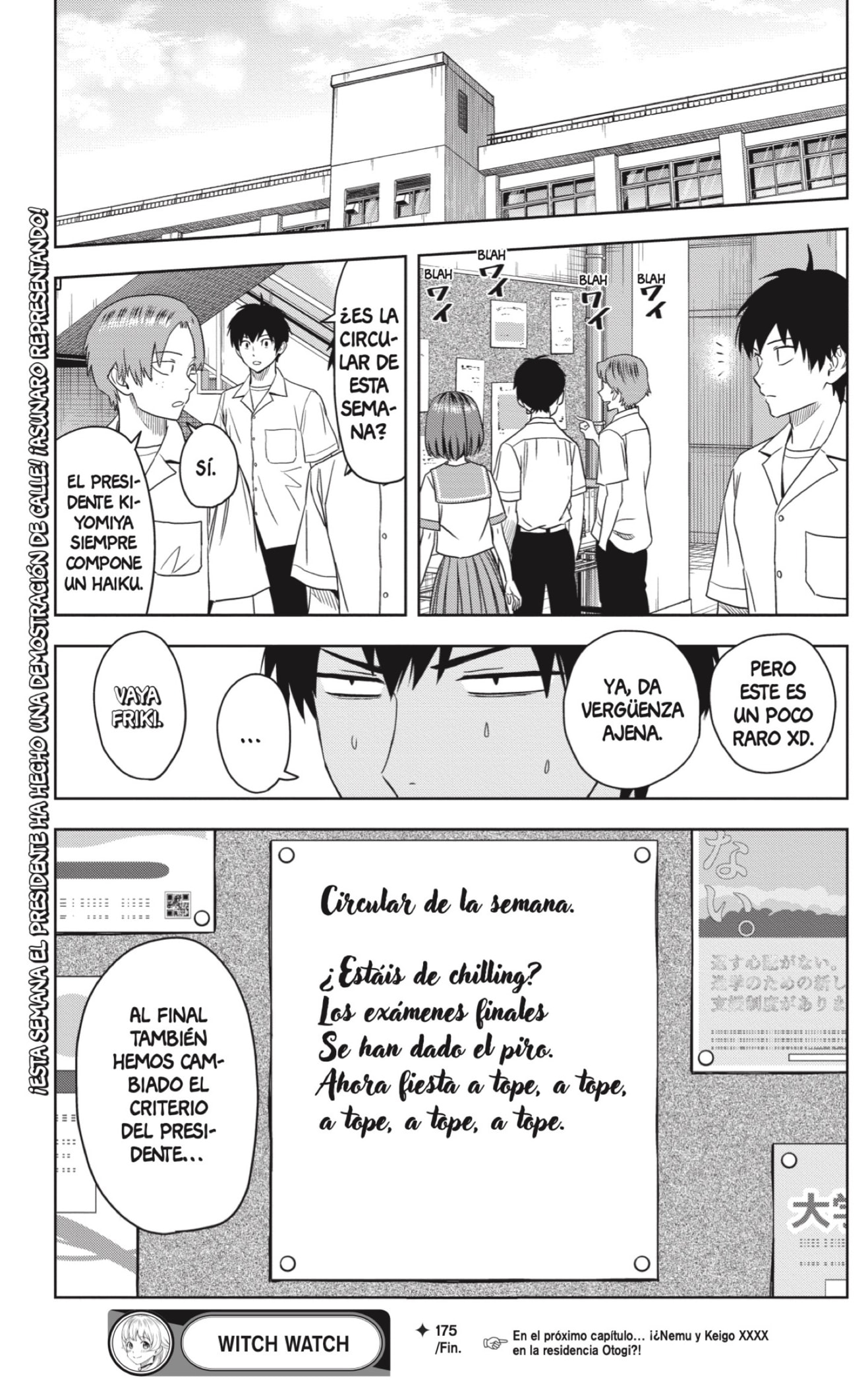 Read Witch Watch ES Manga Online