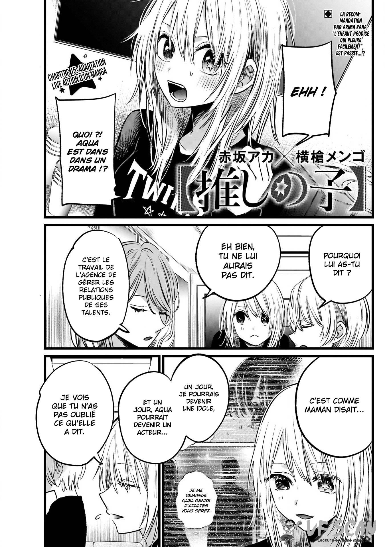 Read Oshi no Ko FR Manga Online