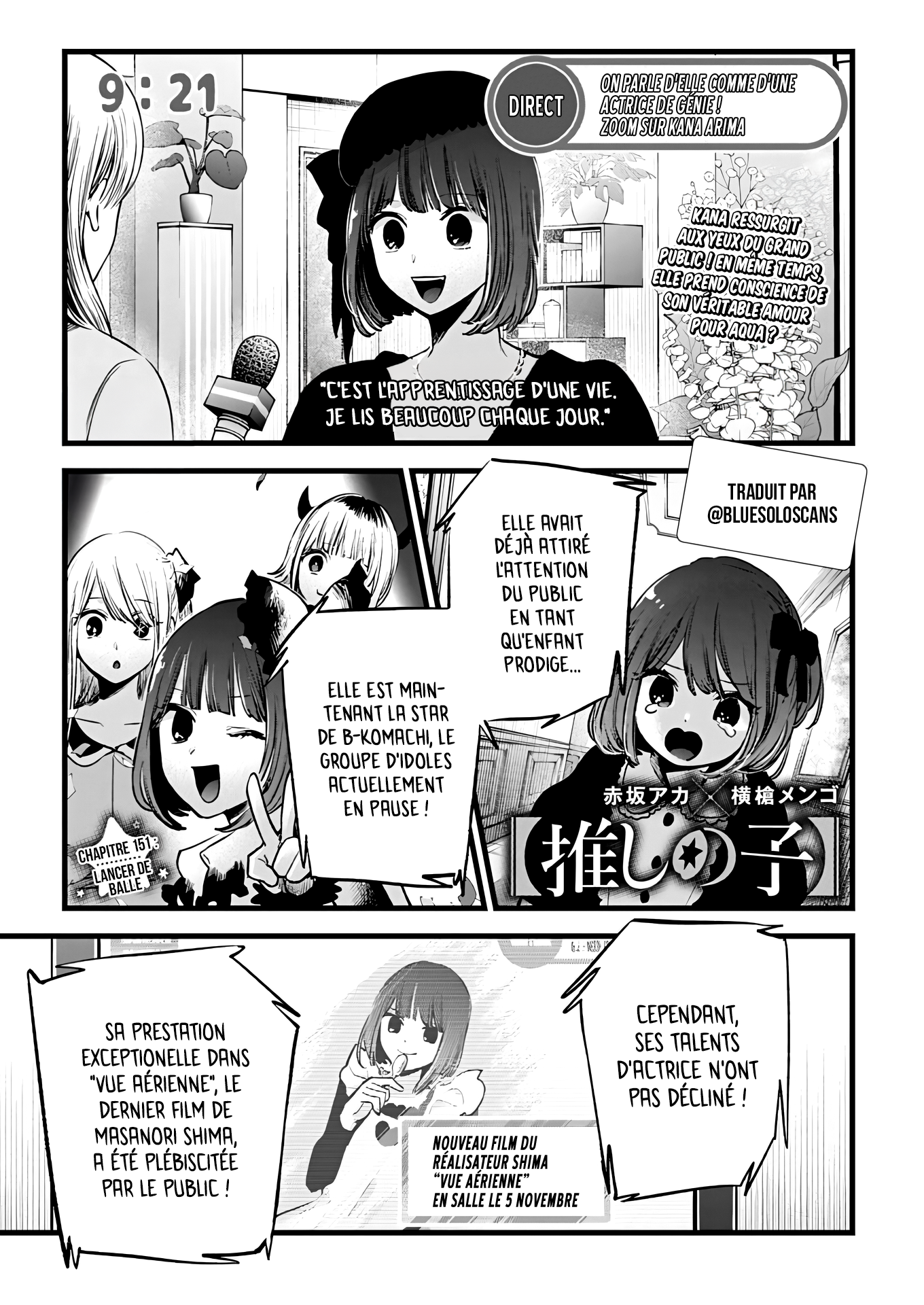 Read Oshi no Ko FR Manga Online